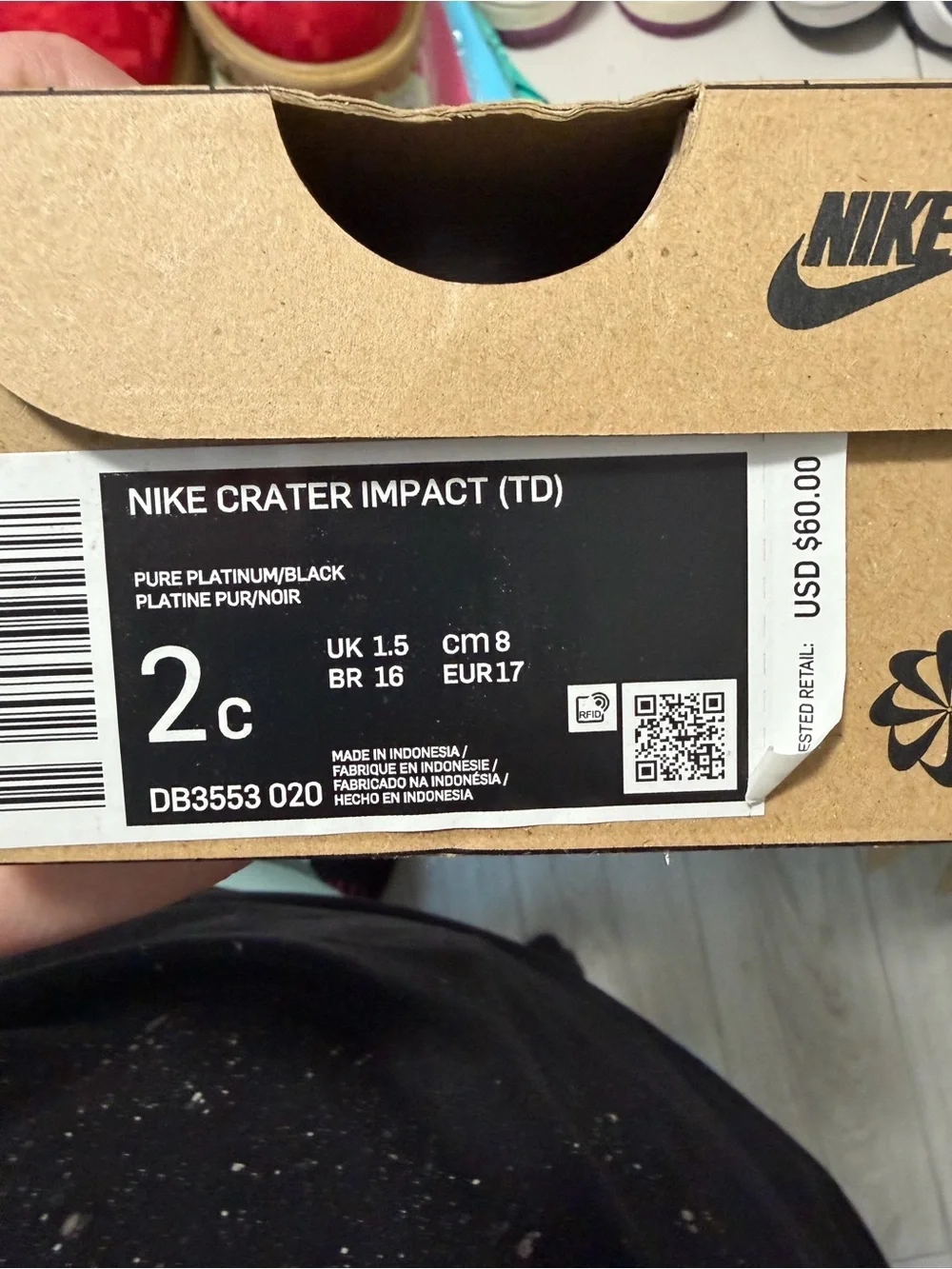 Nike Crater Impact